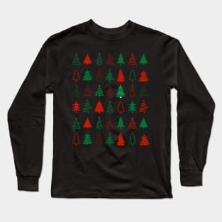 Christmas Tree Shirt | Merry And Bright Shirt | Matching Christmas Shirt | Couple Christmas Shirts | Christmas Gift Long Sleeve T-Shirt